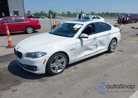 2015 BMW 528I xDrive из США, поврежденный, VIN WBA5A7C58FD625442